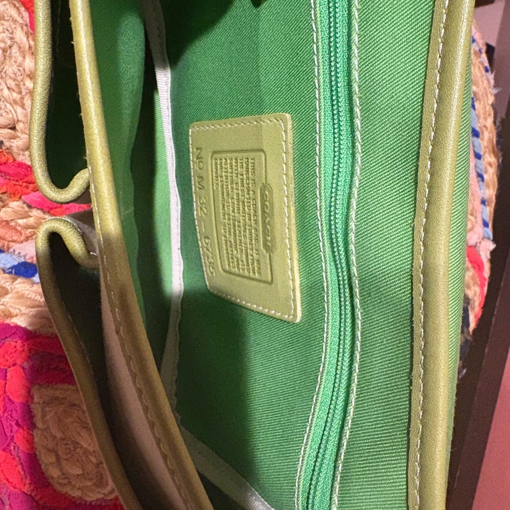 Coach vintage twill crossbody bag - Picture 2 of 9